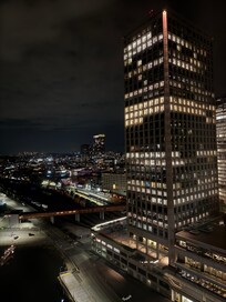 View from our room.