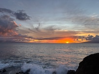 Sunset on the beach