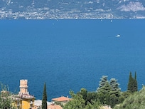 View across Lake Garda