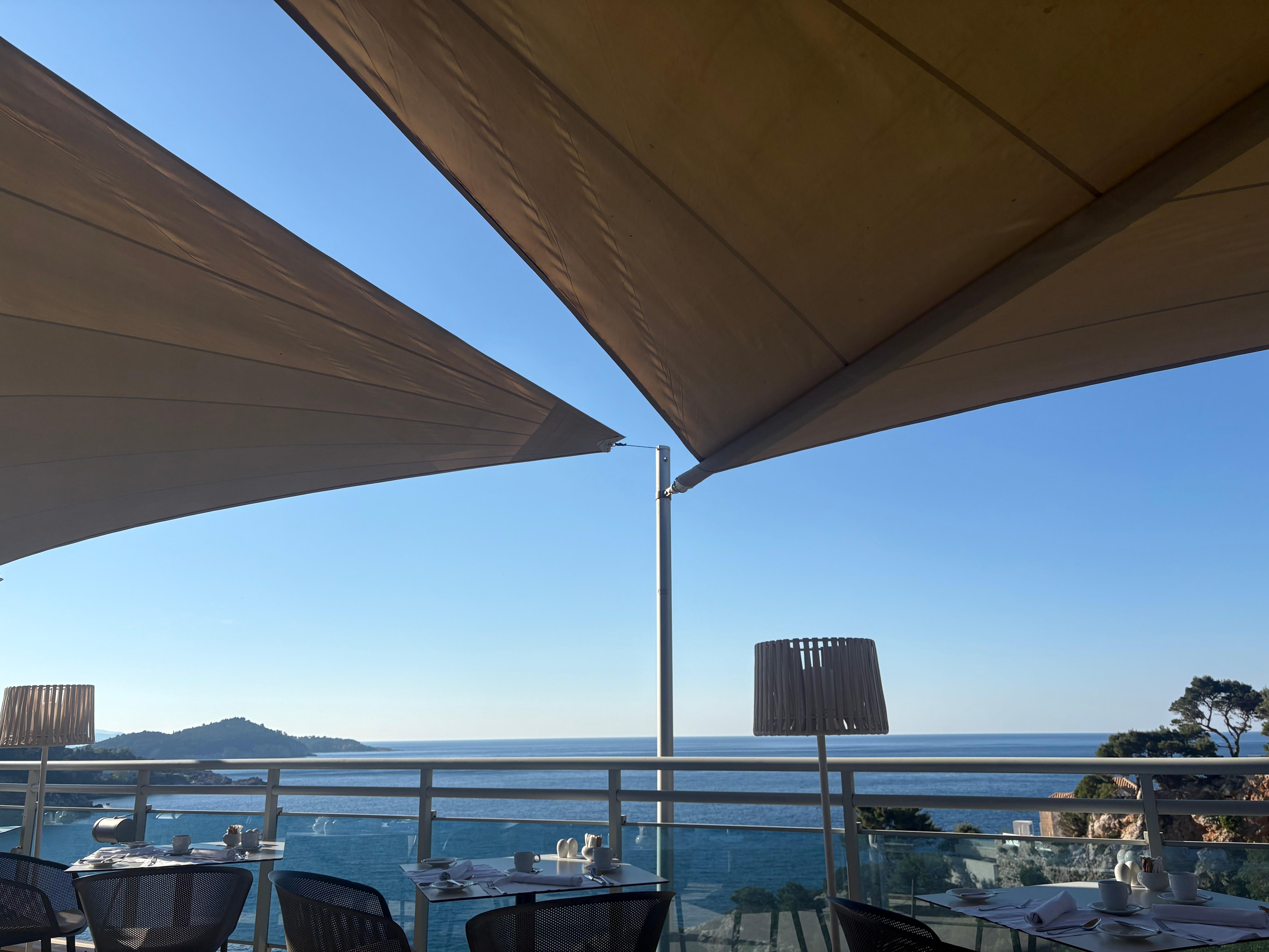 External dining area