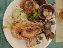 A sample of dinner.