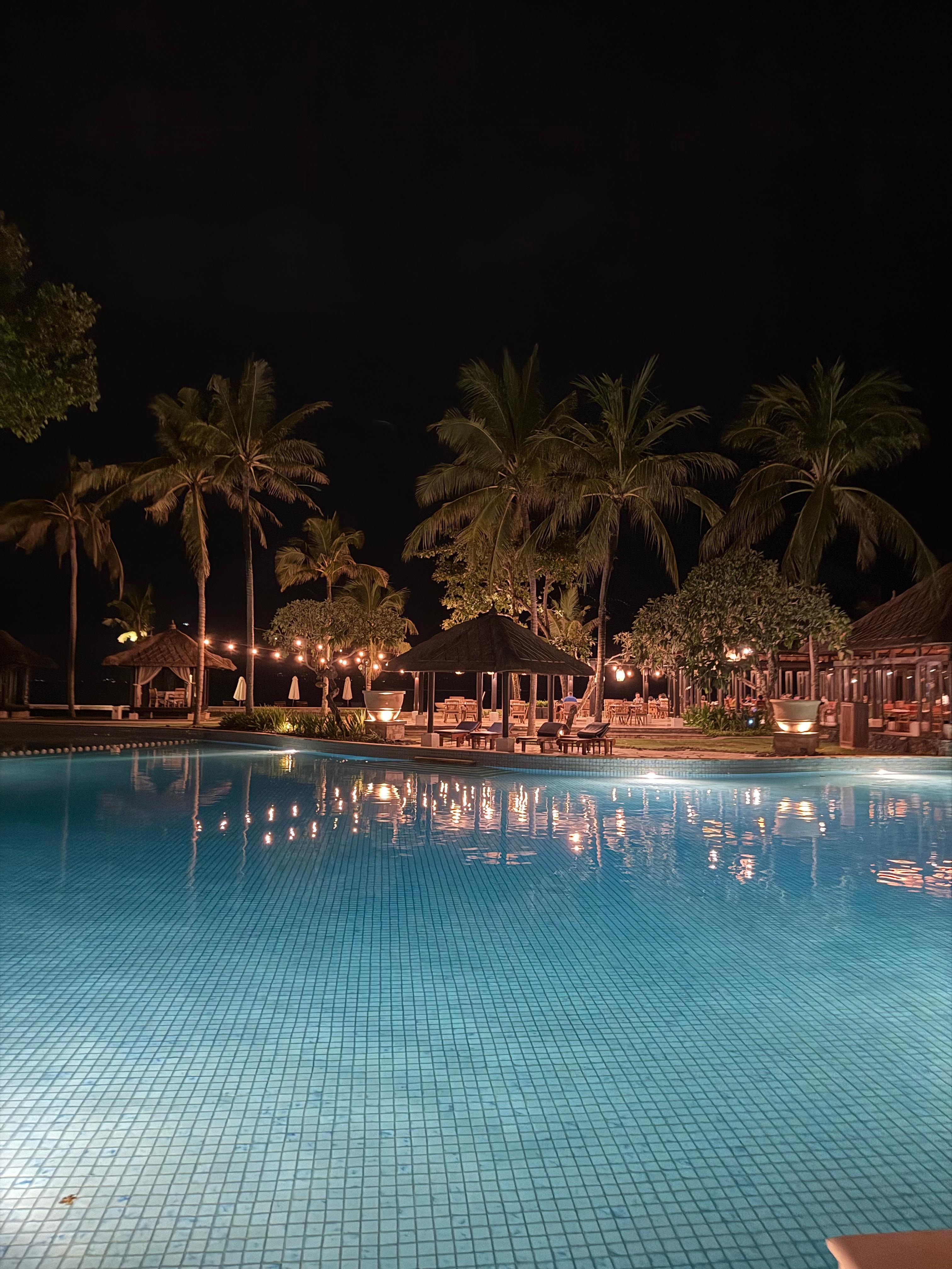 部屋からの夜の景色