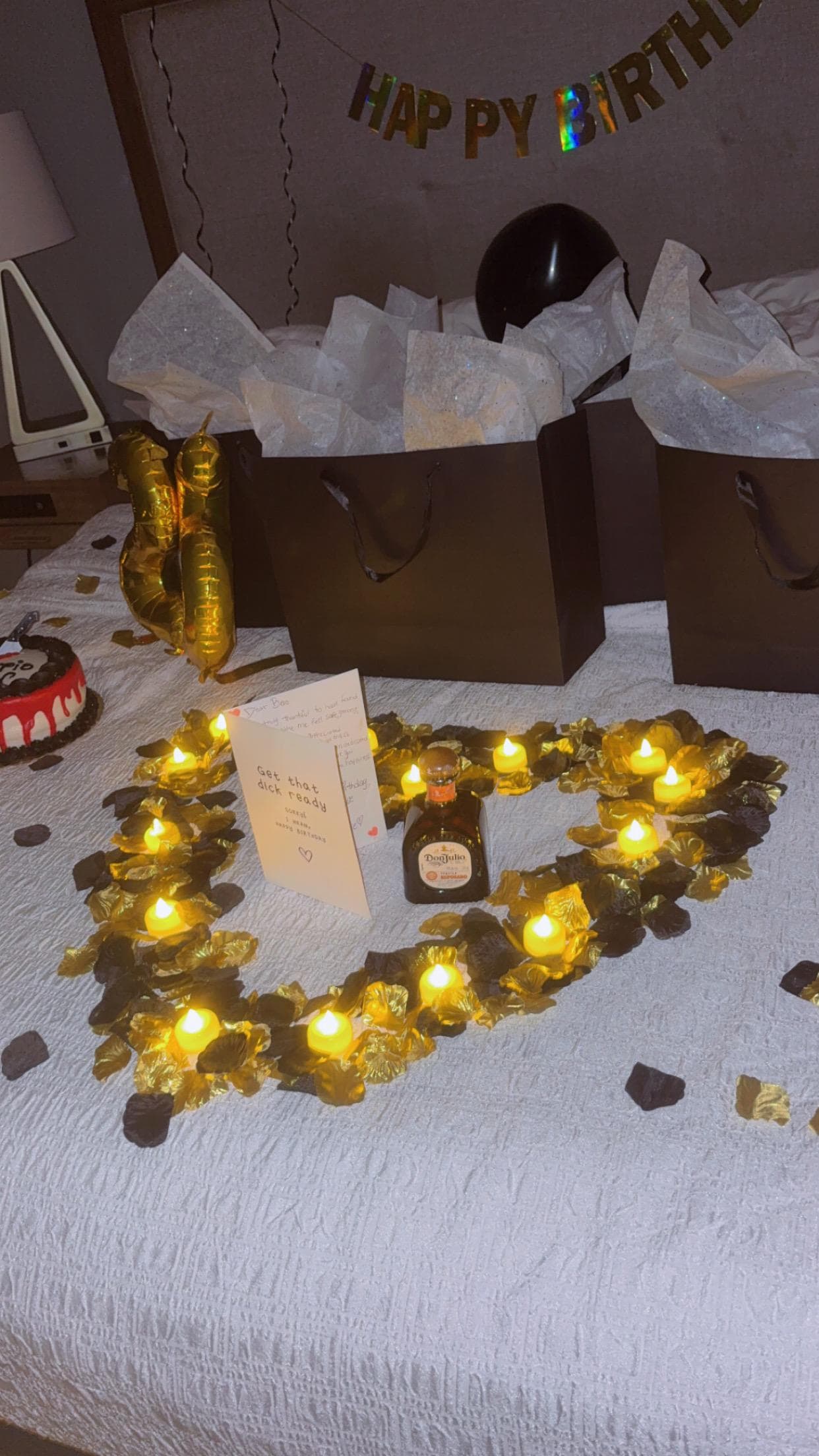 Was a perfect room for a surprise I wanted to do