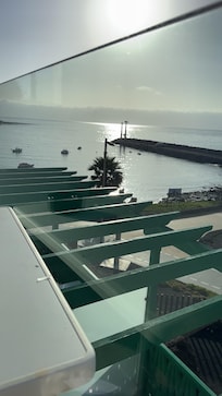From our balcony, paid to upgrade with hot tub.