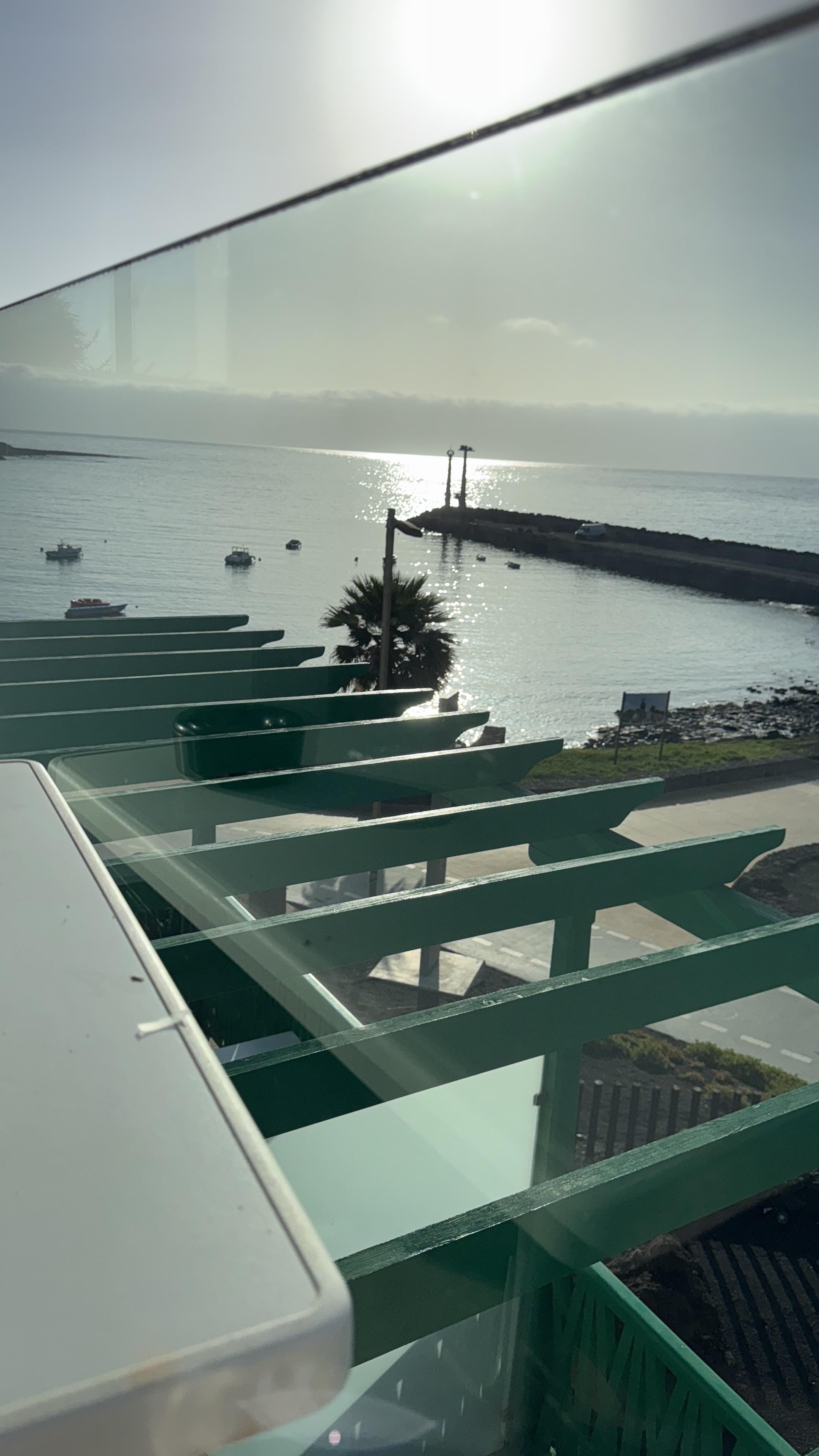 From our balcony, paid to upgrade with hot tub.