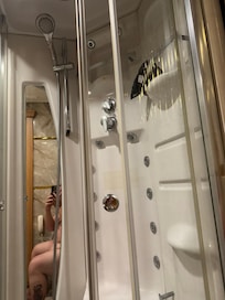 Separate shower