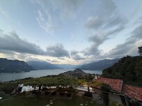 Northerly view over Lake Como