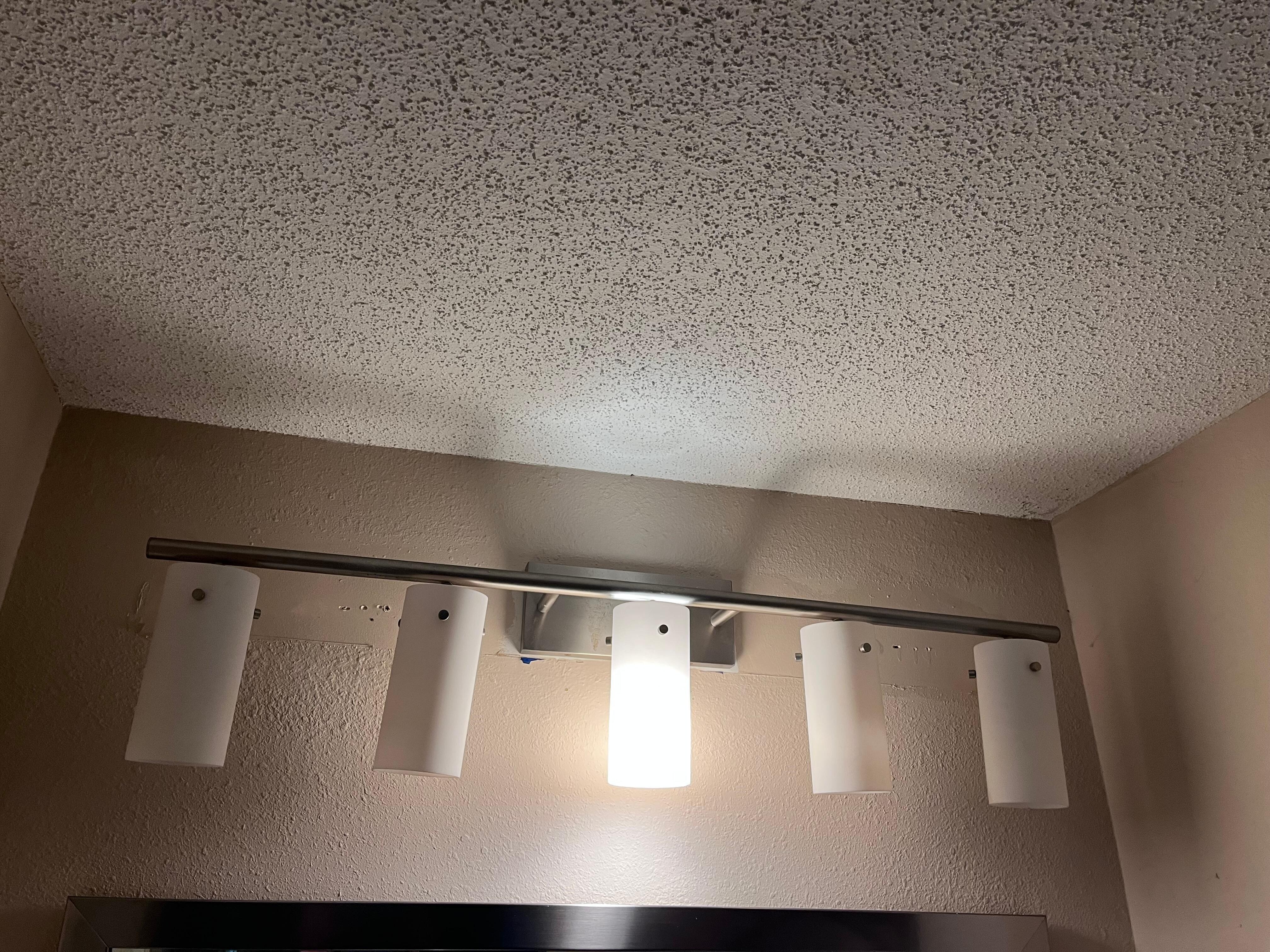 Only one light was working 
