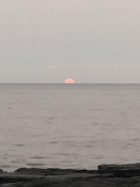 Moon rise from the lanai.
