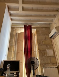 The view from the bed.