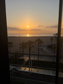 Morning Sunrise from my bed!