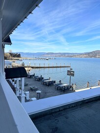 View from the second floor balcony