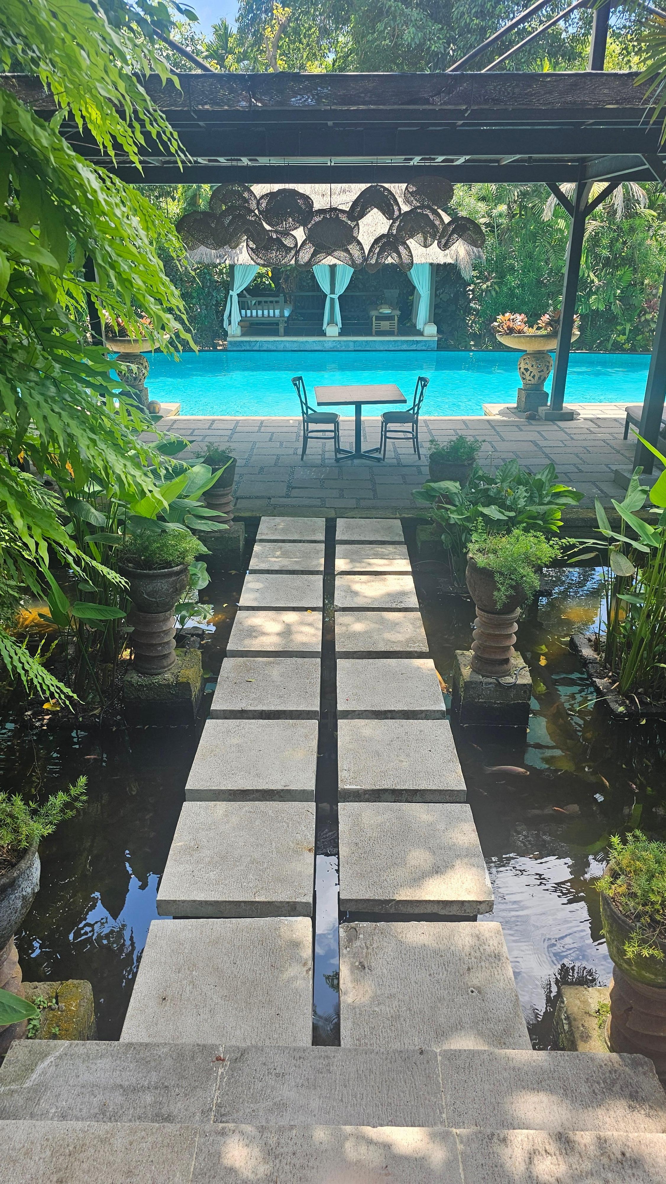 Pool area