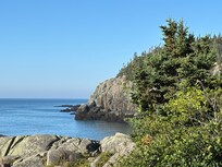 West Quoddy Head shore trail view
