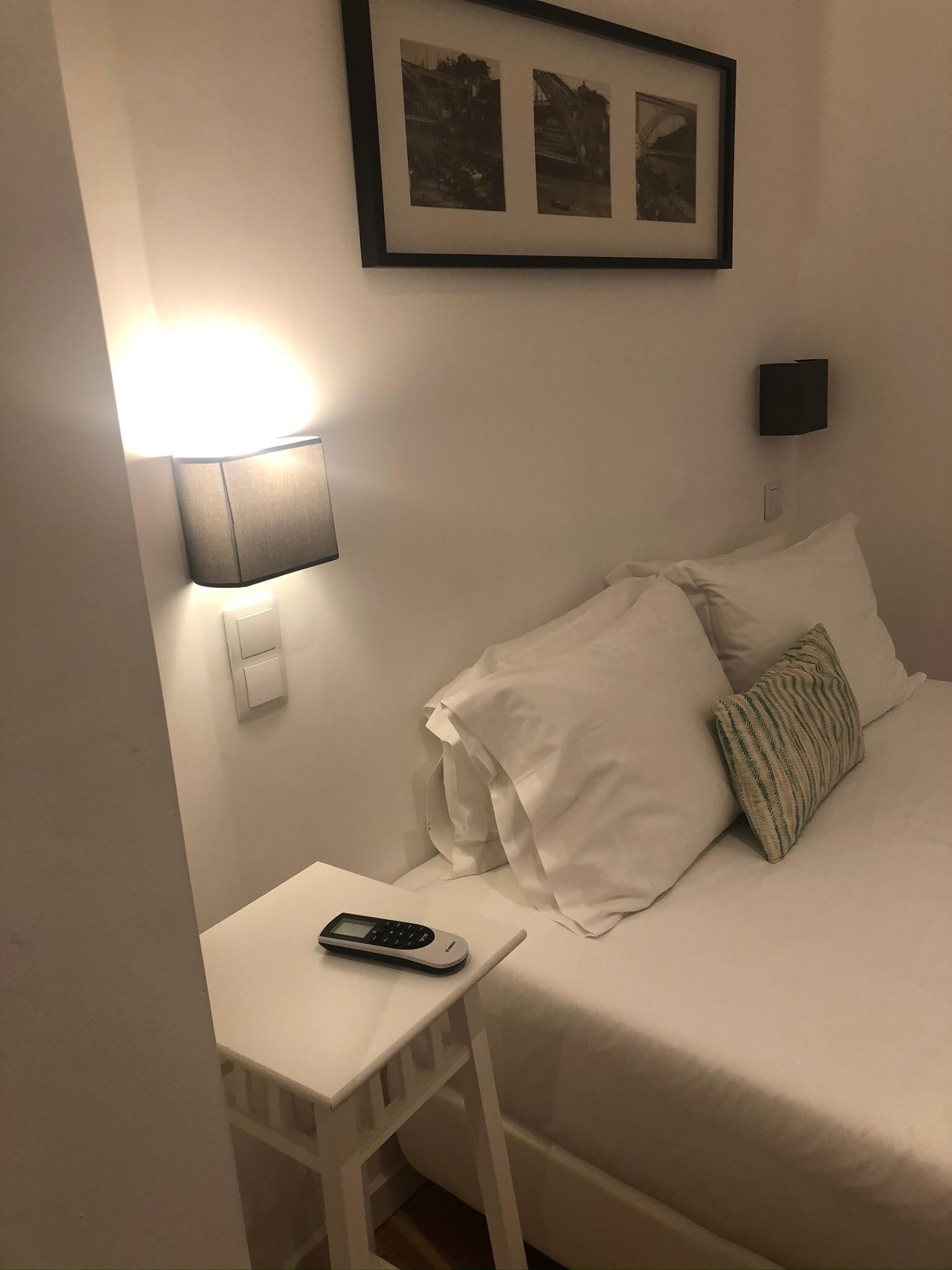 Quarto lindo e confortável