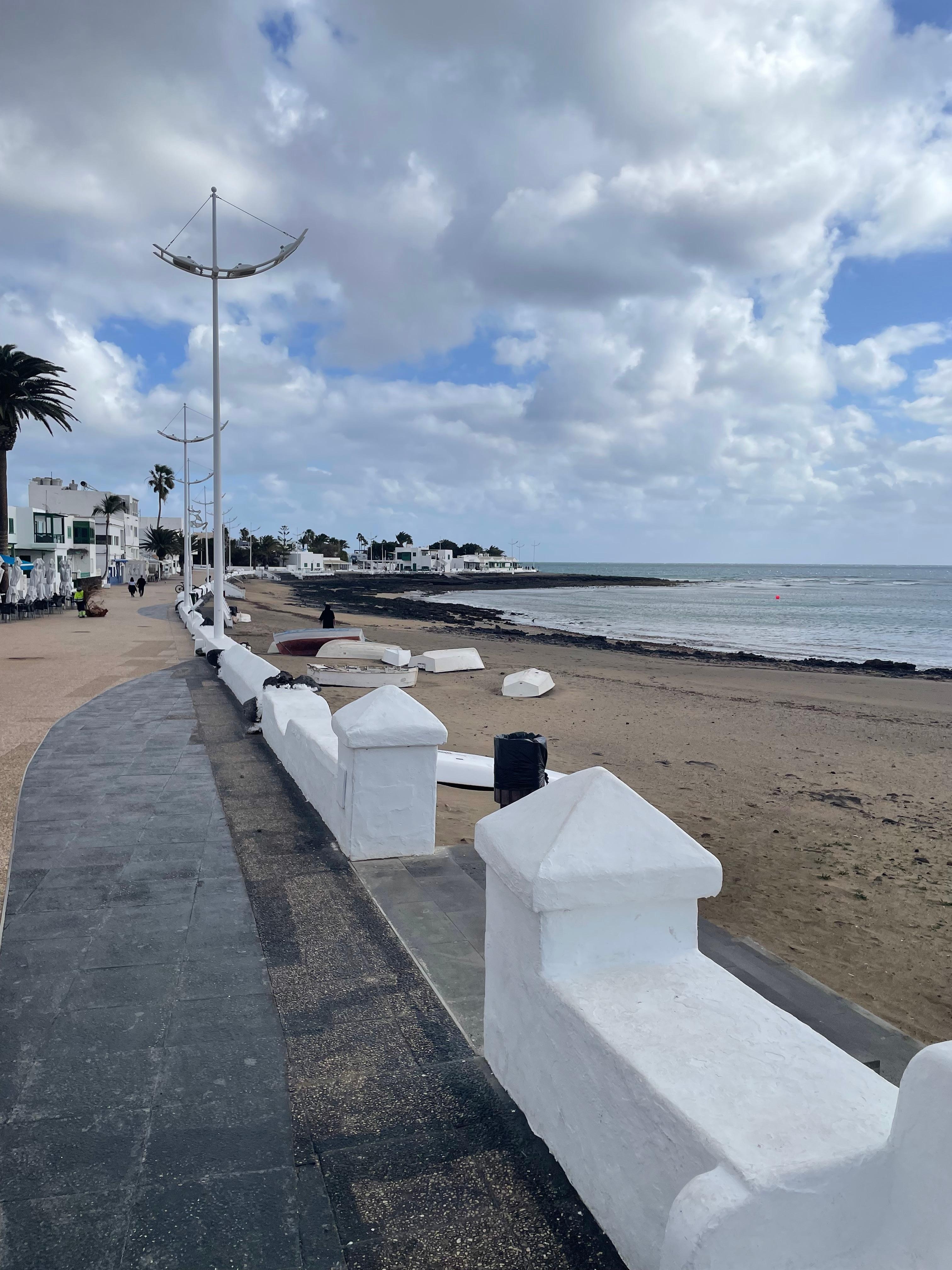 The beach front with loads of lovely restaurants and cafes