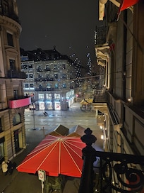 View from our balcony