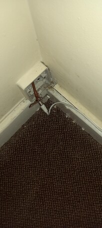 Cables exposed