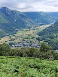 la vallée vue du plateau de benou