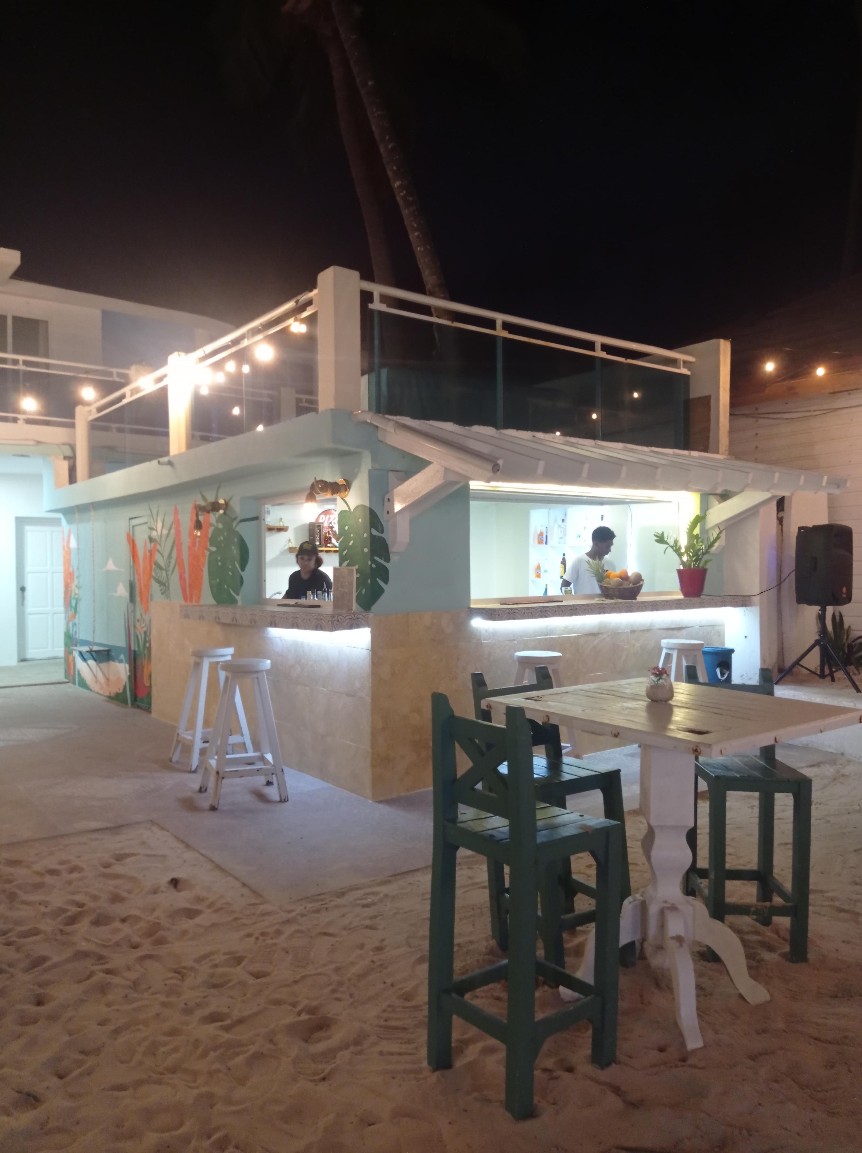 Bar en la playa 