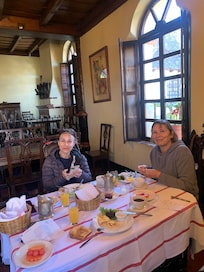 Petit déjeuner personnel très gentil
