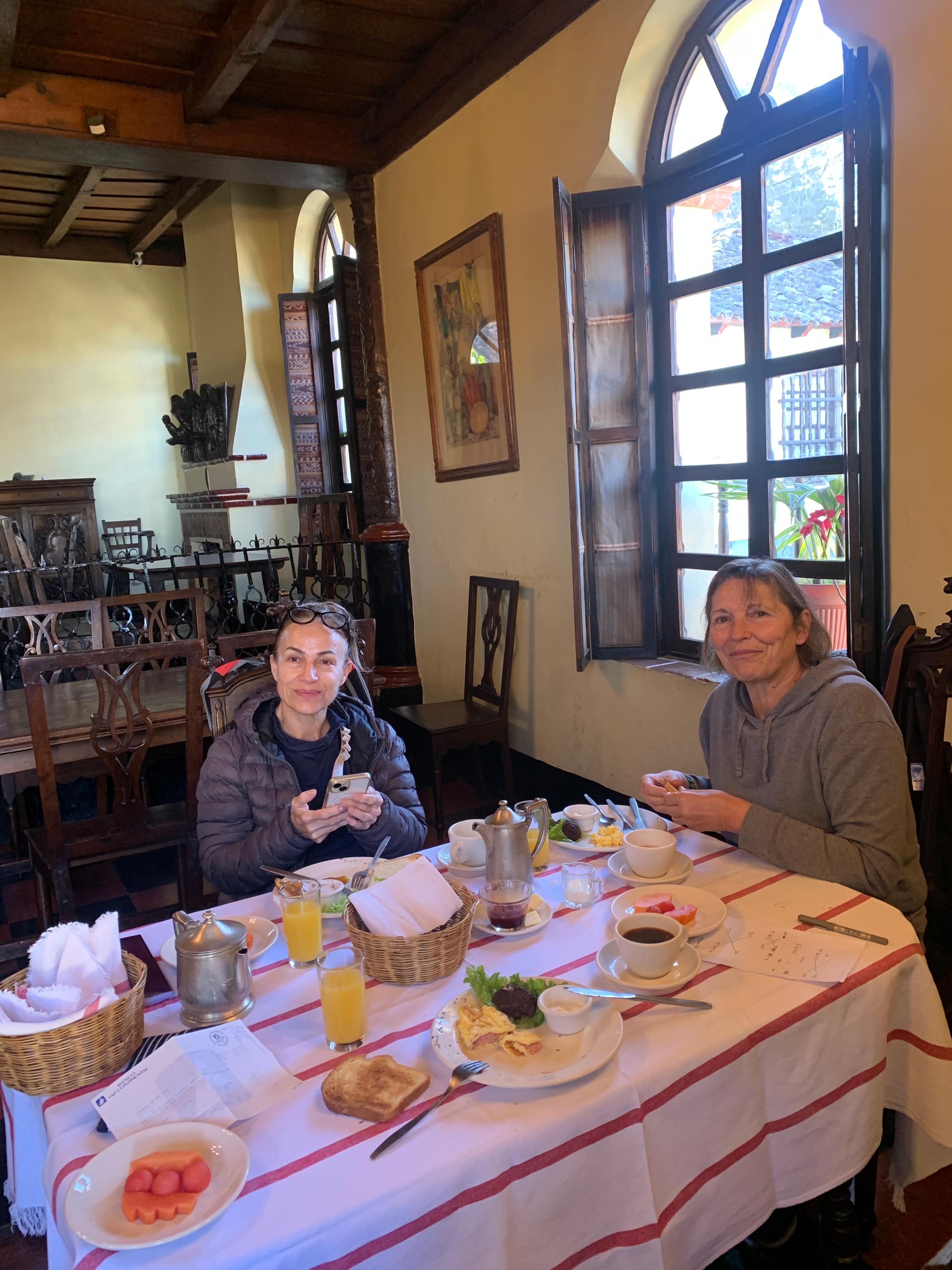 Petit déjeuner personnel très gentil 