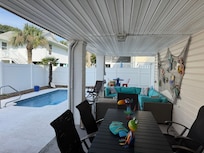 Out door entertainment area