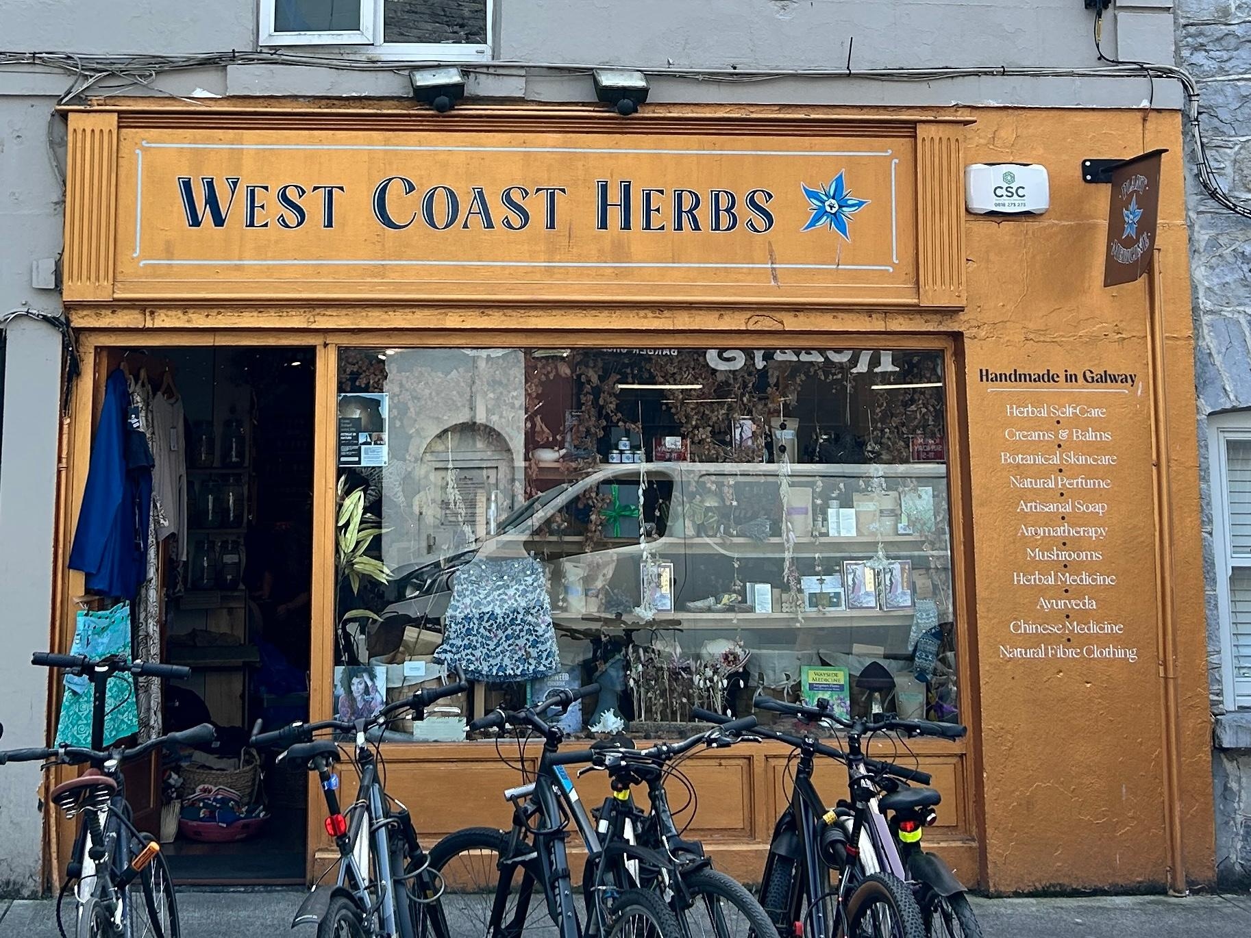Fantastic place for organic soaps etc.
