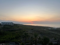 Sunrise from the balcony