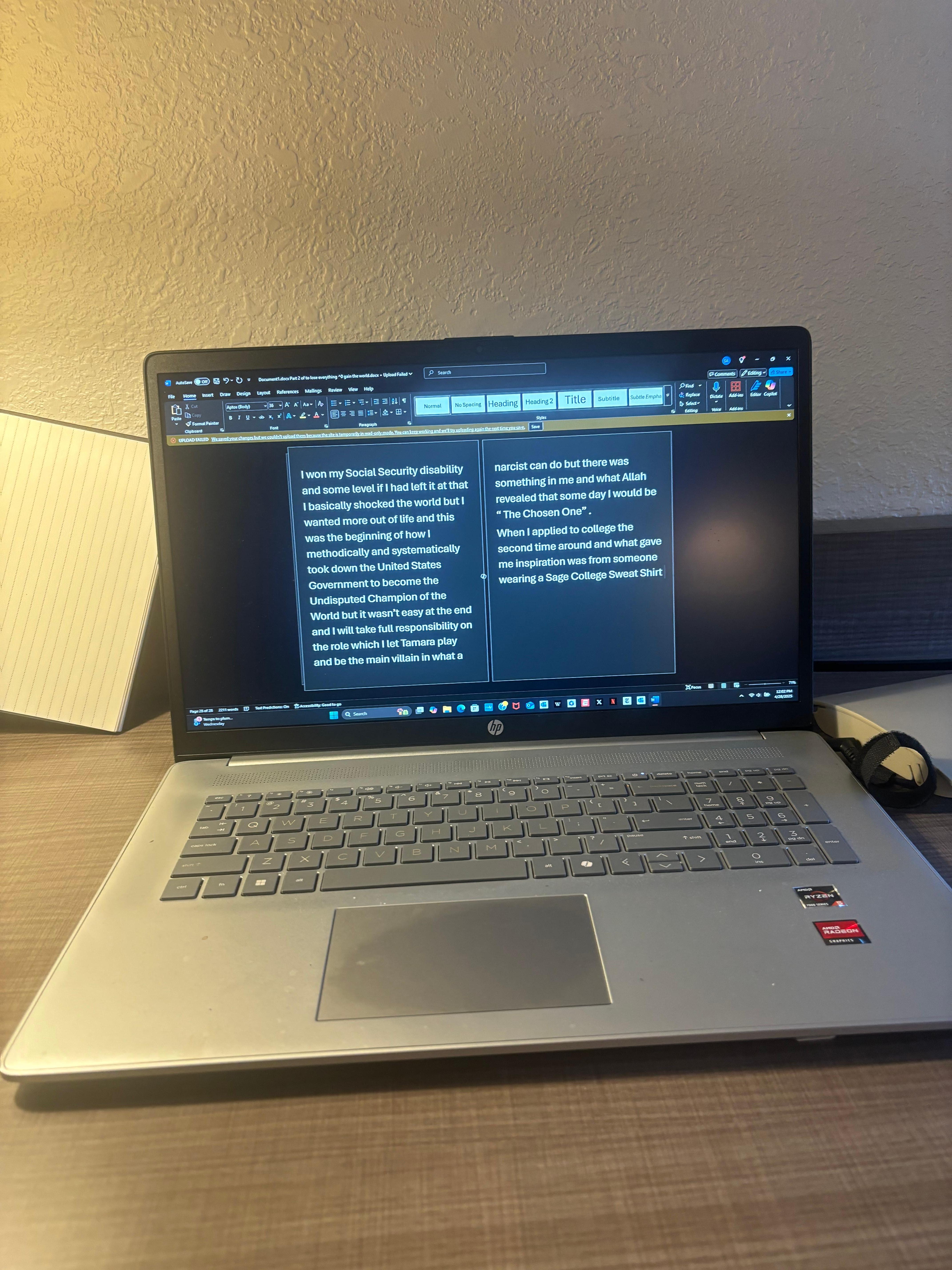 Working 