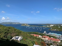 View from the villa