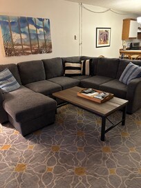 Comfy and spacious couch!