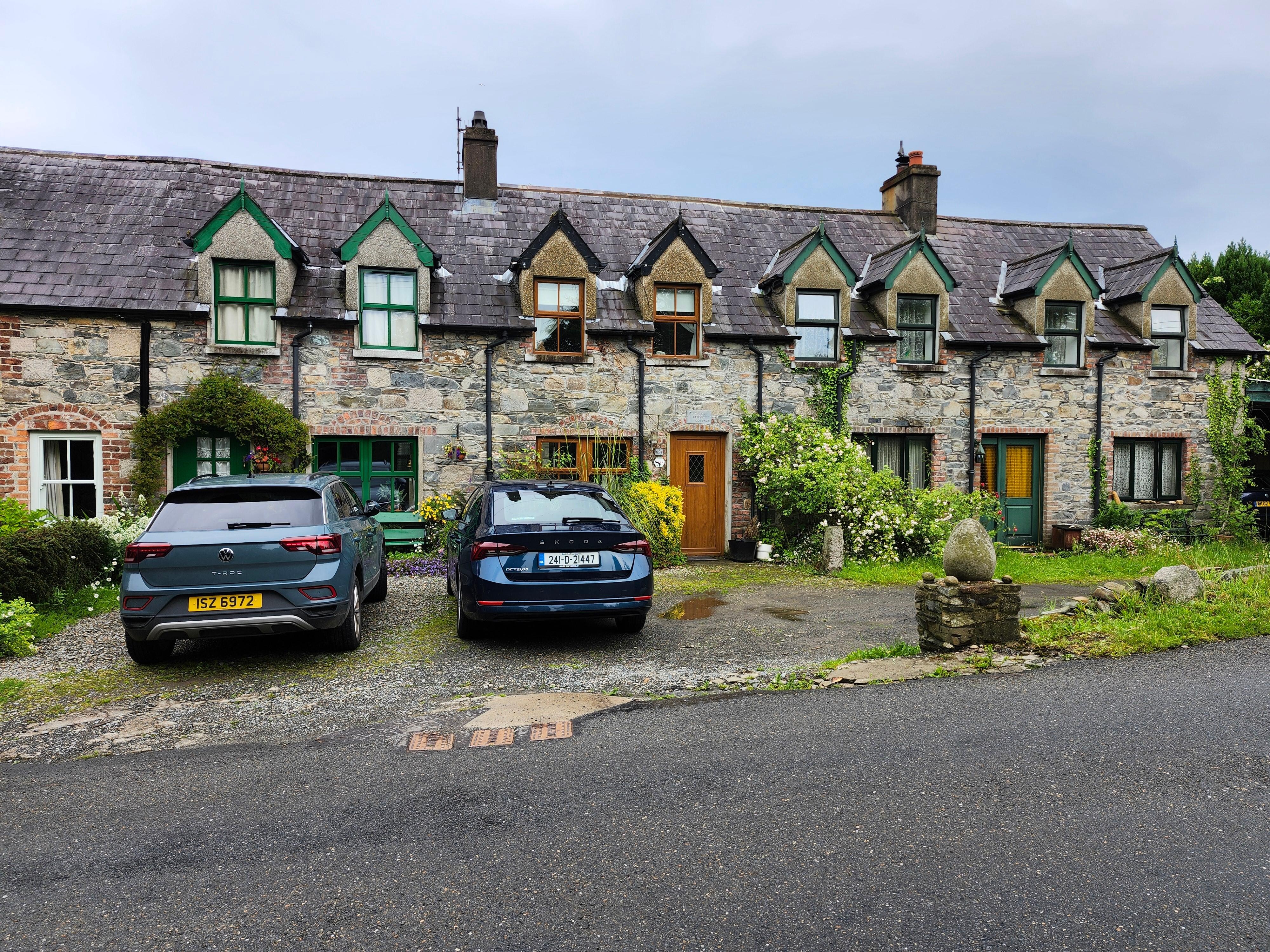 The cute cottage. 