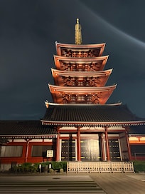 Senso-ji is within walking distance