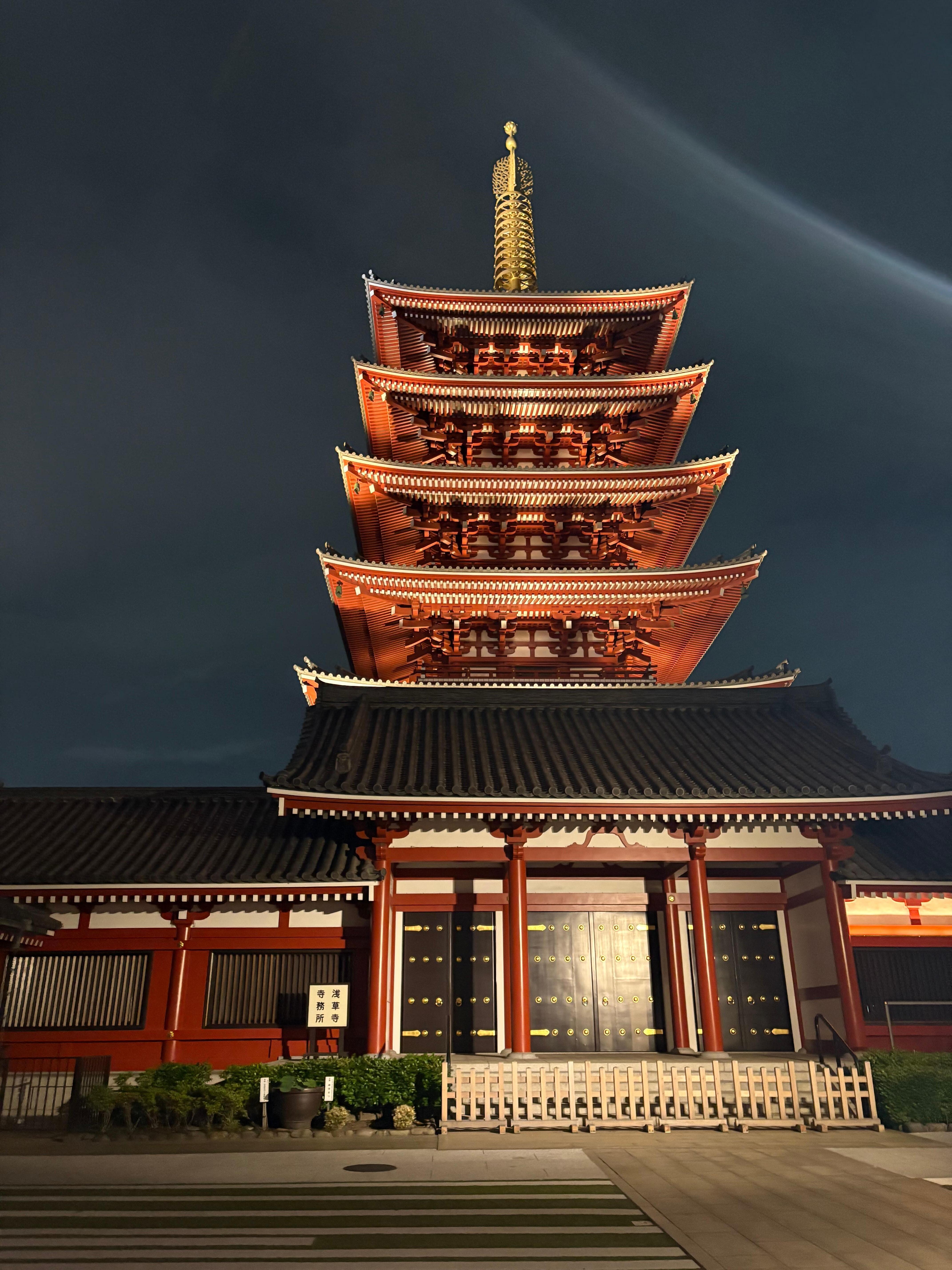 Senso-ji is within walking distance 