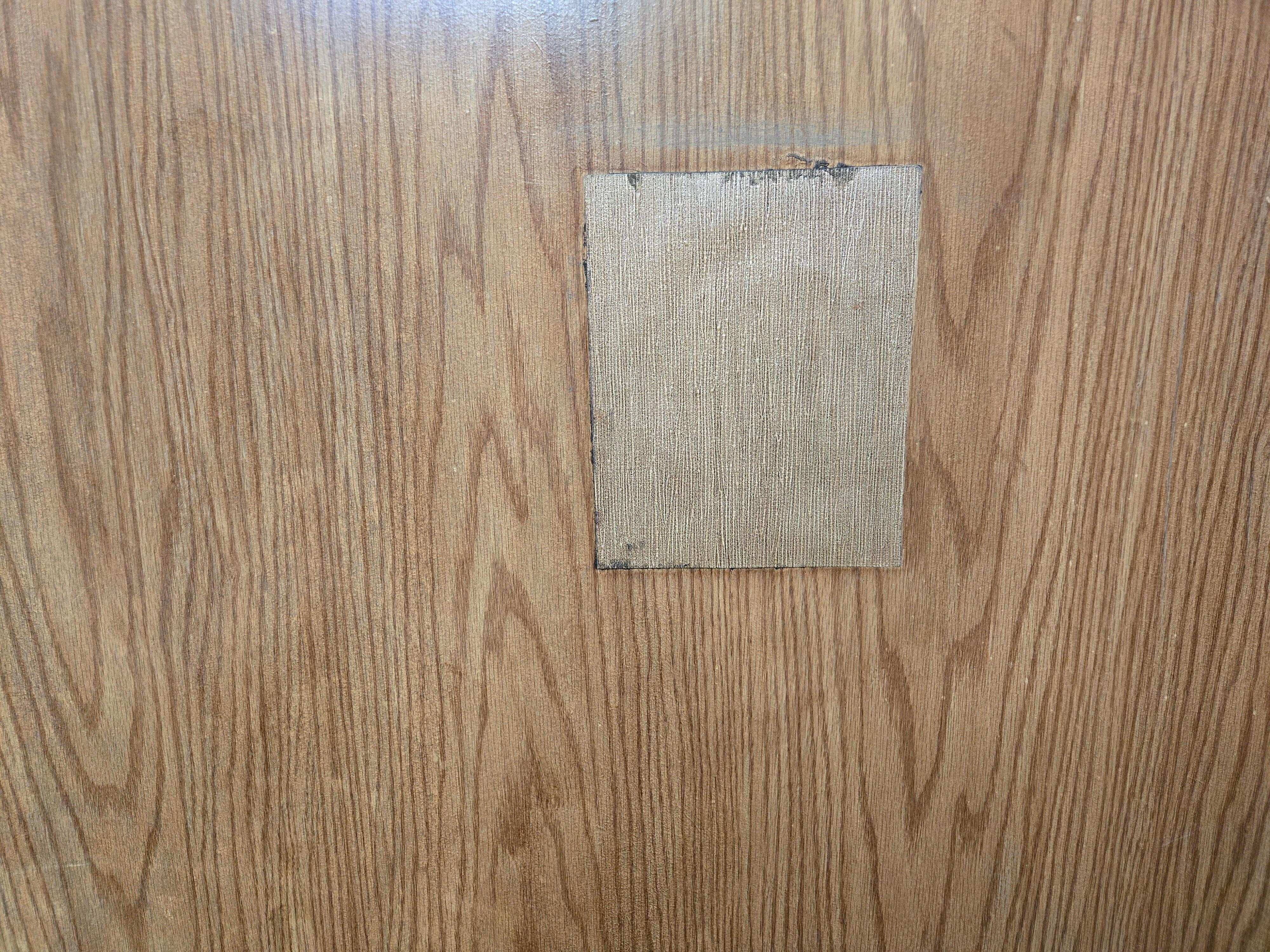 Patched door