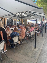 A Lorgues bar, always popular