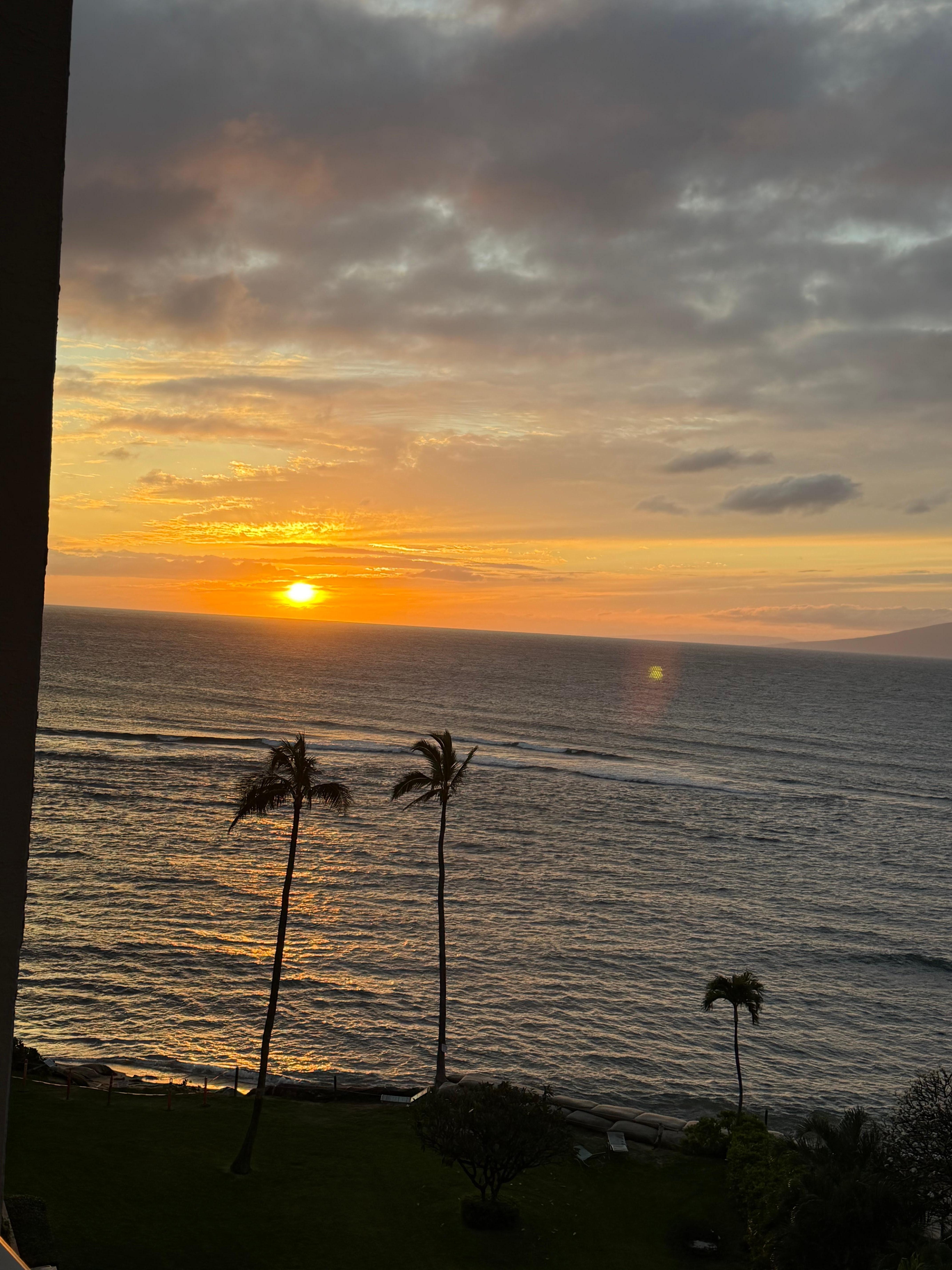 View from the balcony