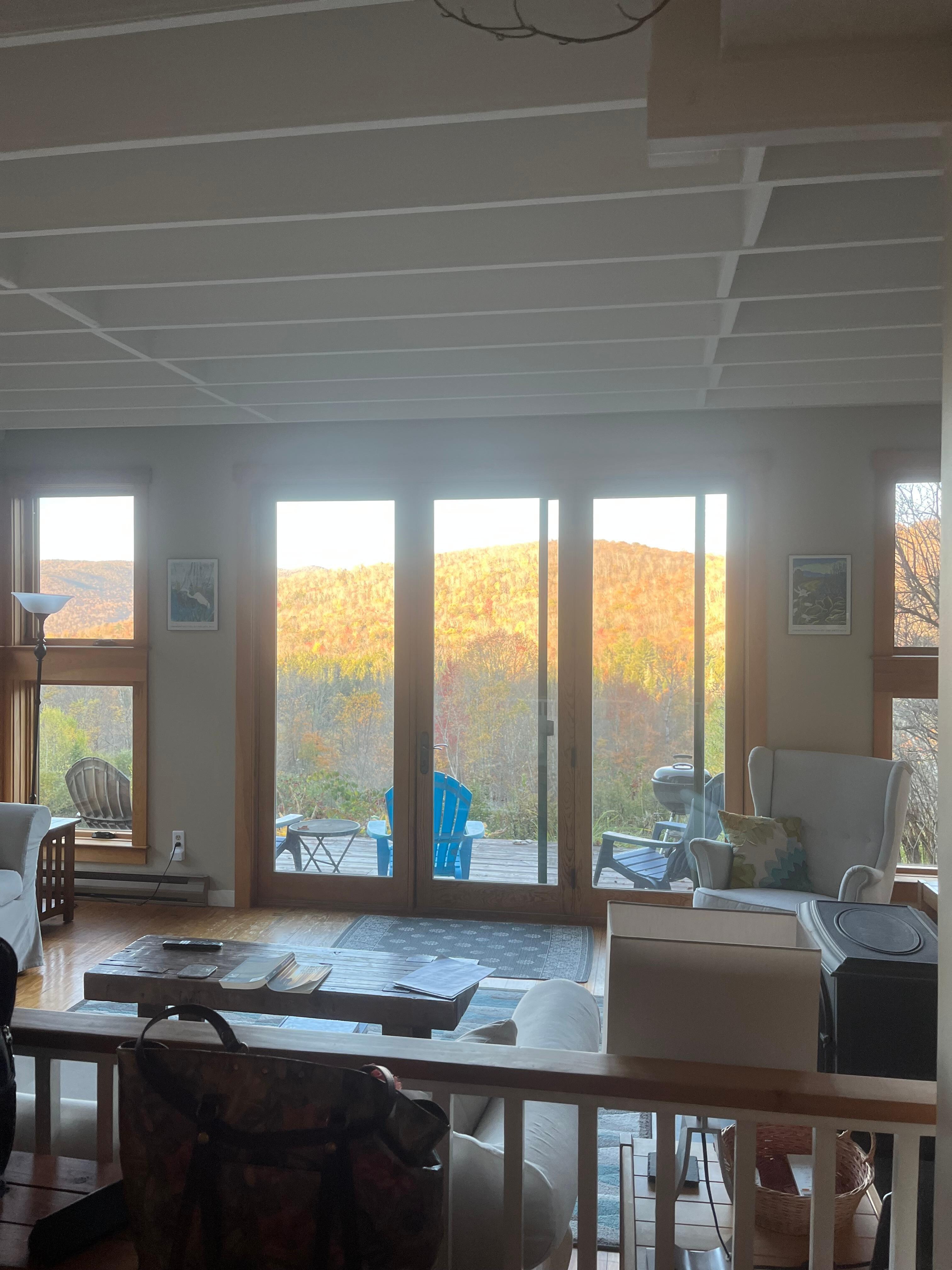 Many windows to enjoy the light