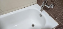 Mold around the tub