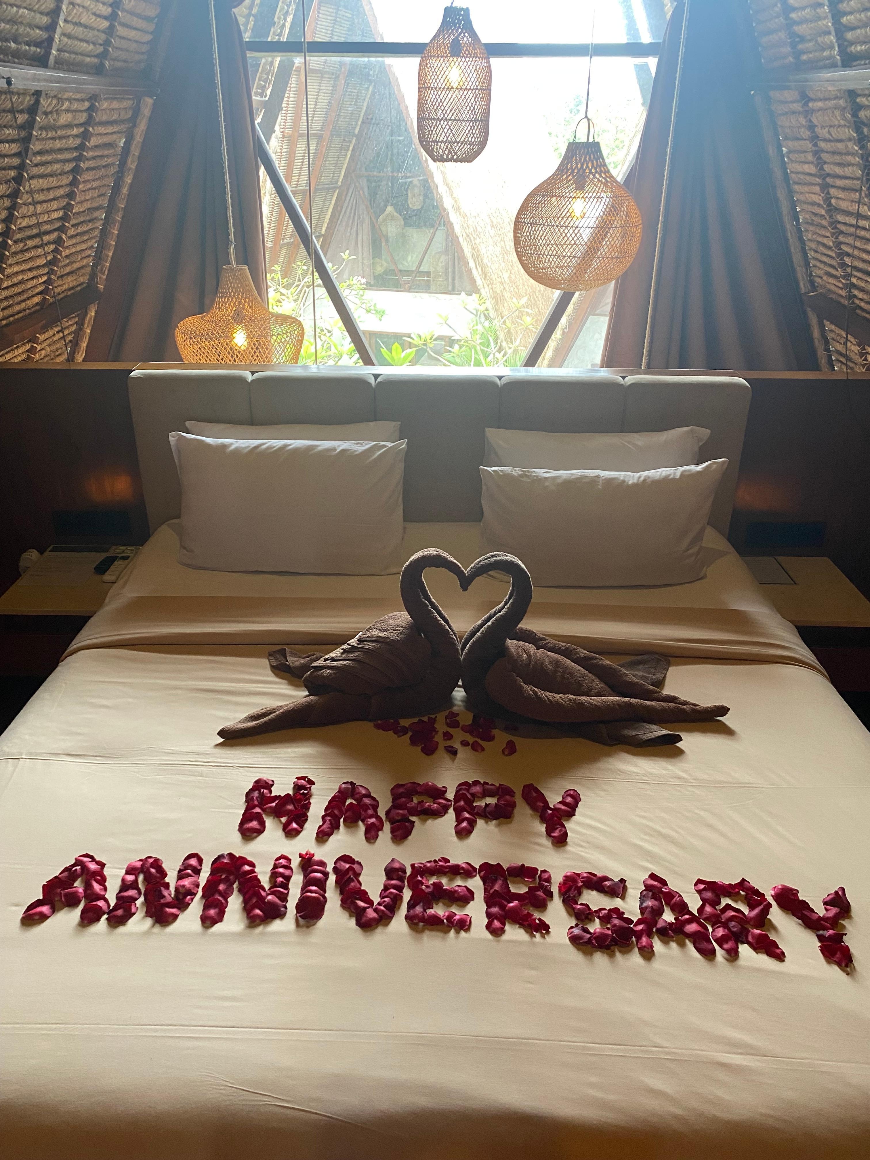 They spoilt us knowing our trip to Bali was to celebrate our Wedding Anniversary 🥰