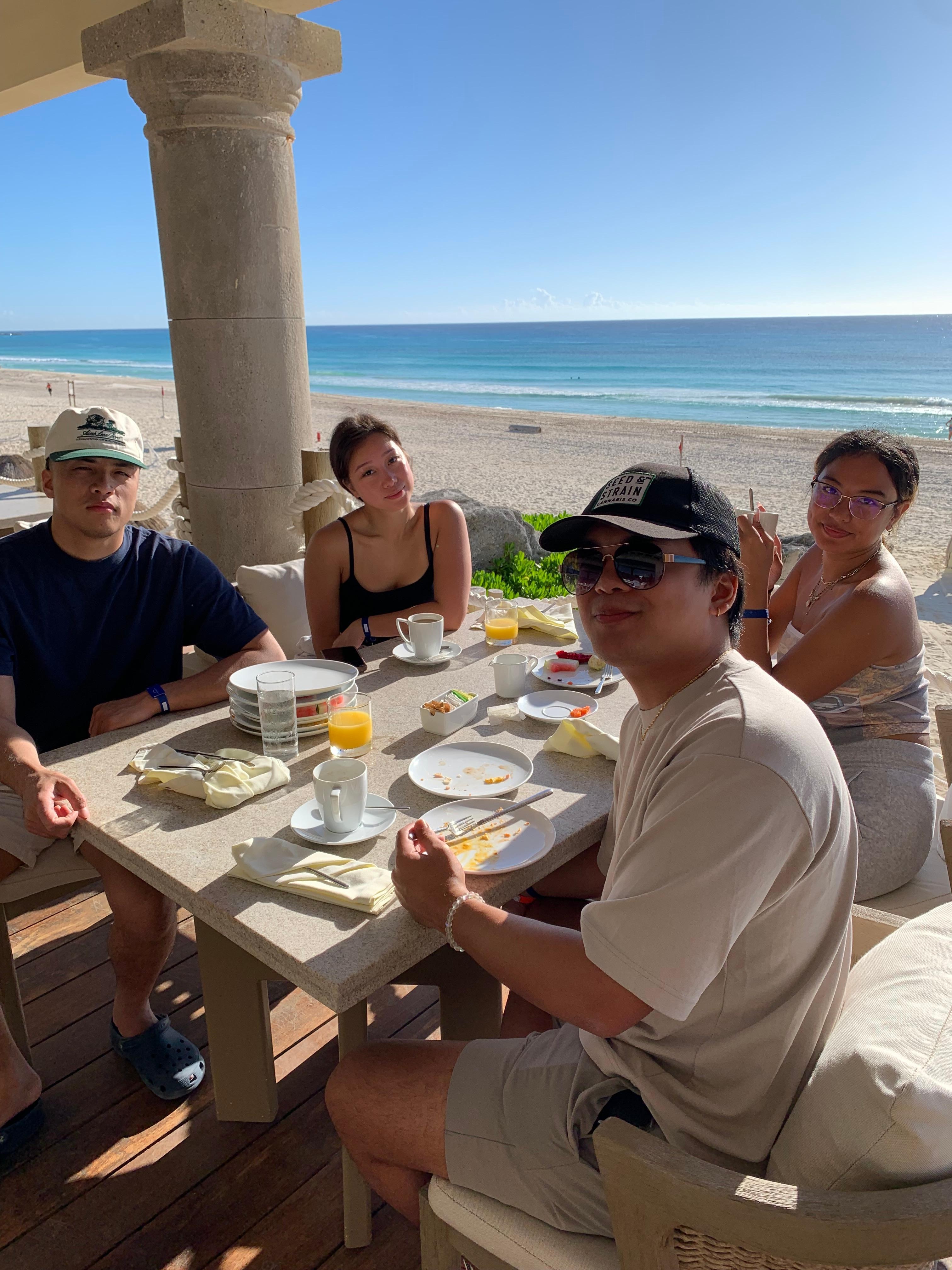 breakfast at Le Grand