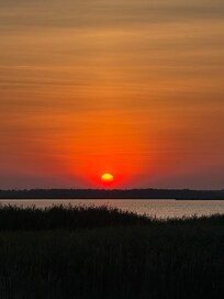 Sunset from the back balcony