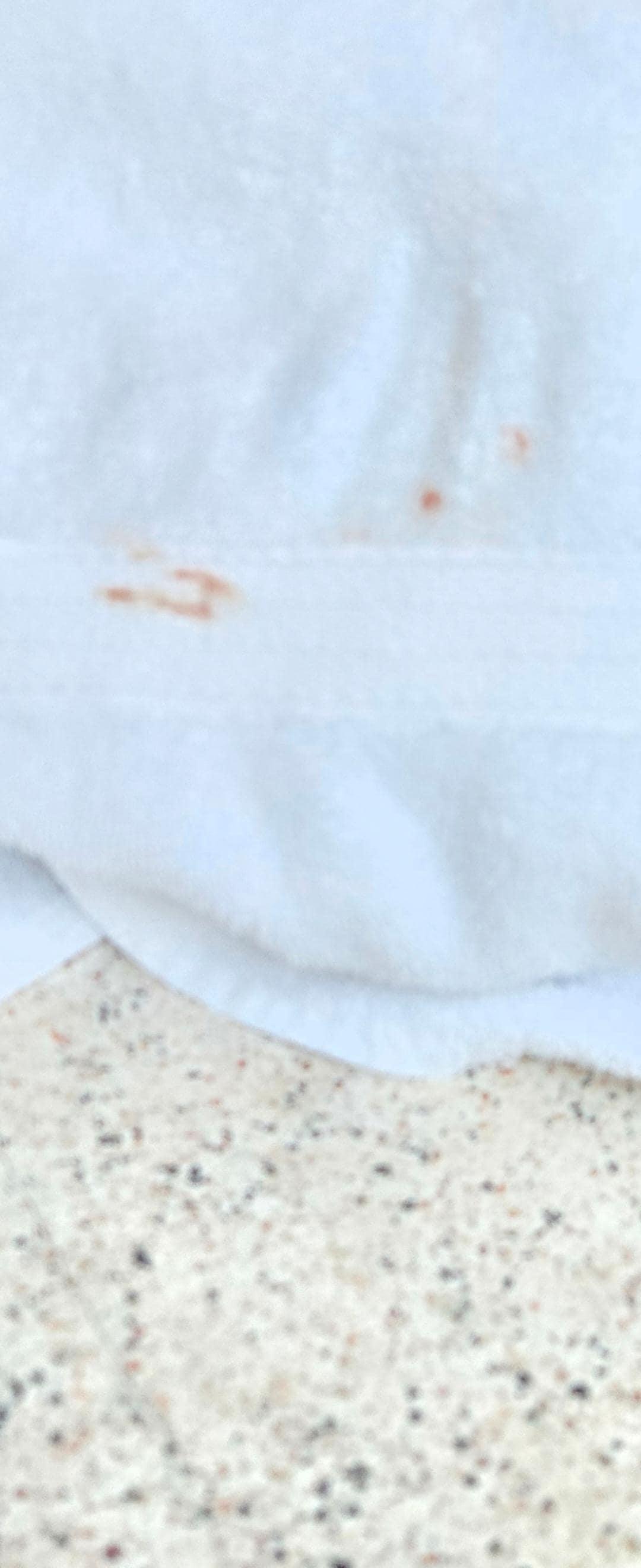 The shower took at least 5 minutes to produce luke-warm water, and the warmth only lasted 30-45 seconds. Ironically, most towels and beds sheets that were given to us had stains. We just assumed they were clean.