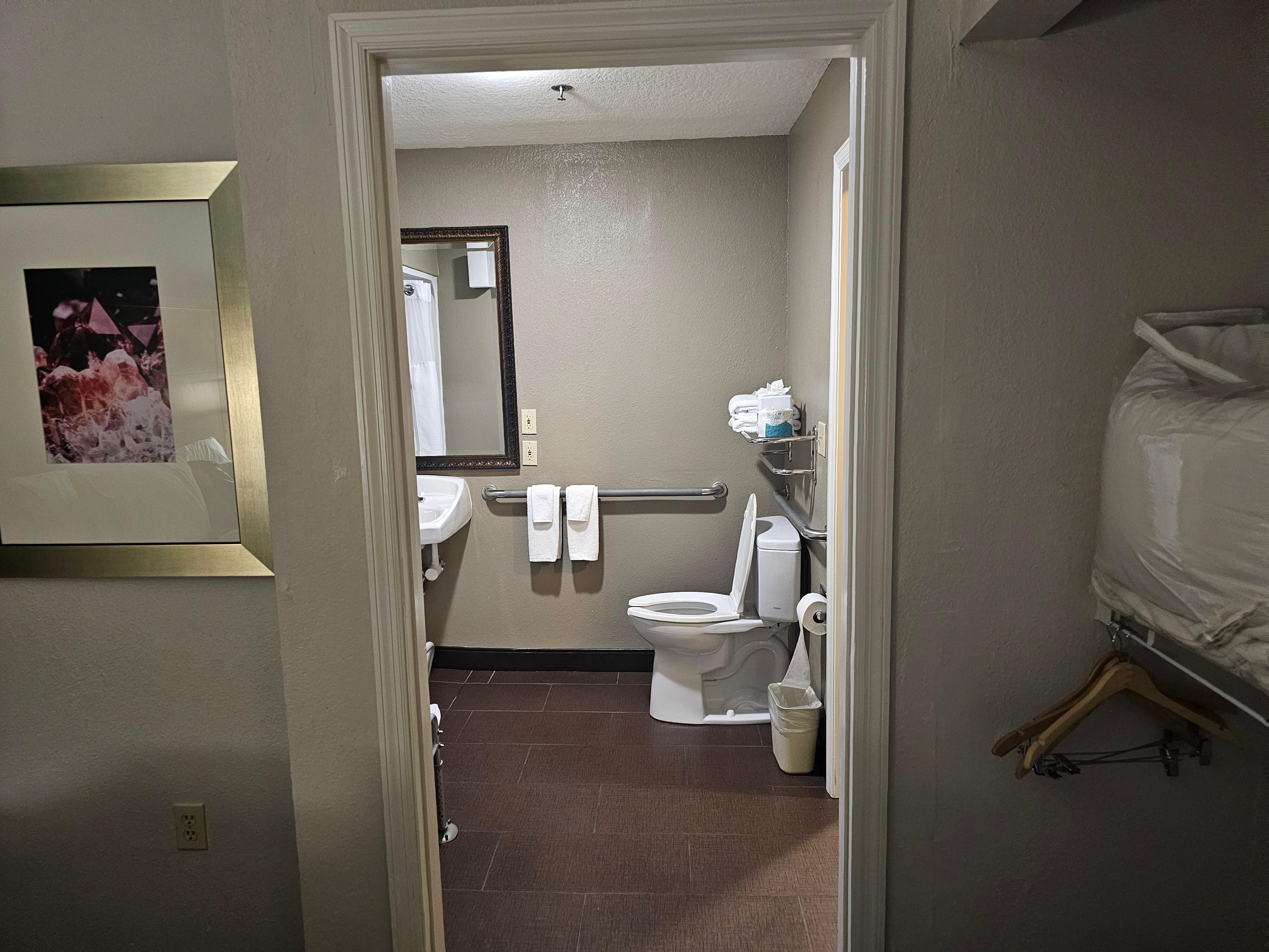 Photo from the bedroom, no door