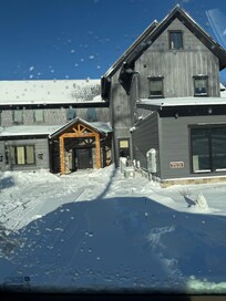 Lots of snow during our trip