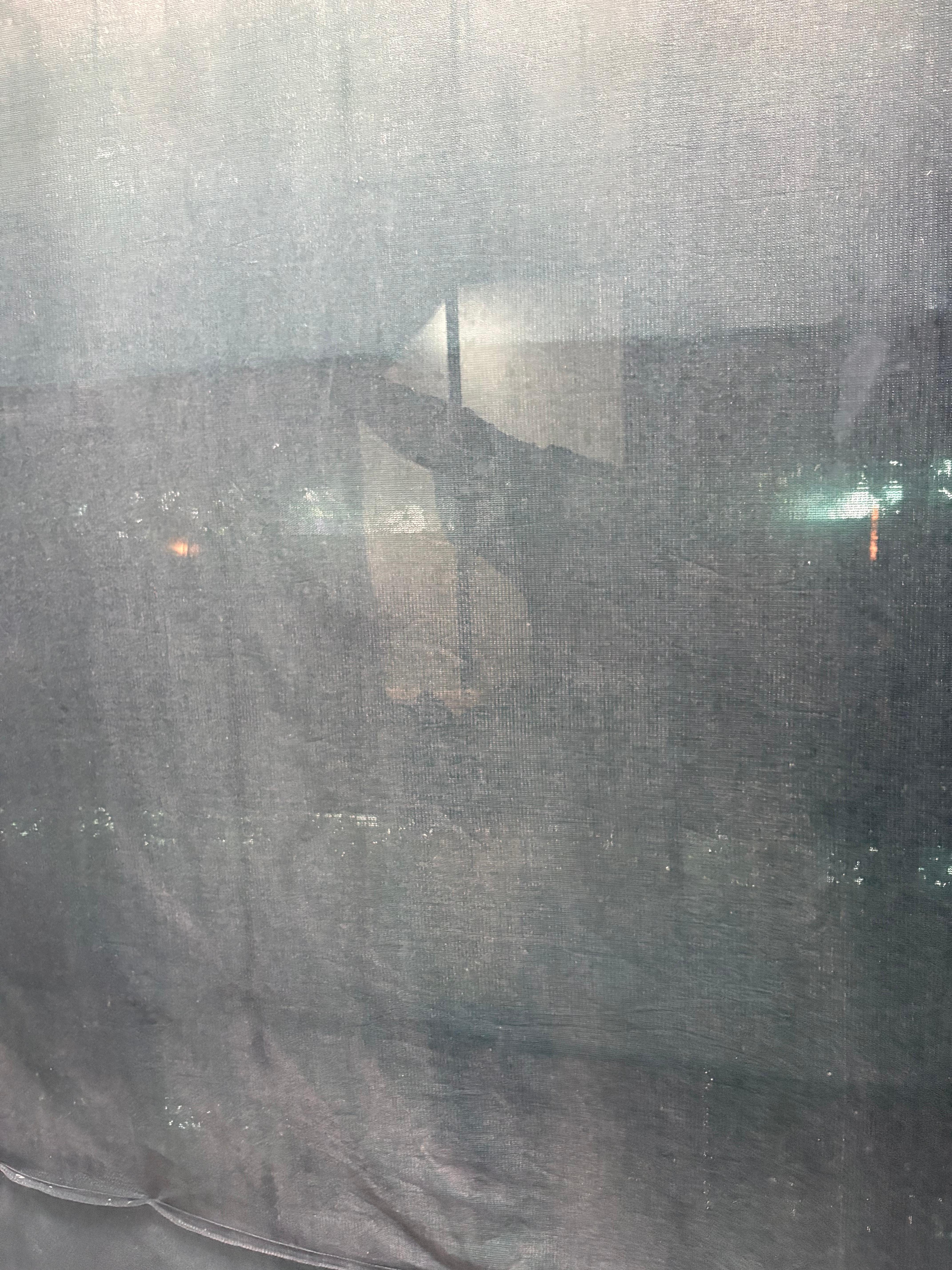 Rideaux ouverts. La vue😂