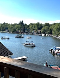 View from deck