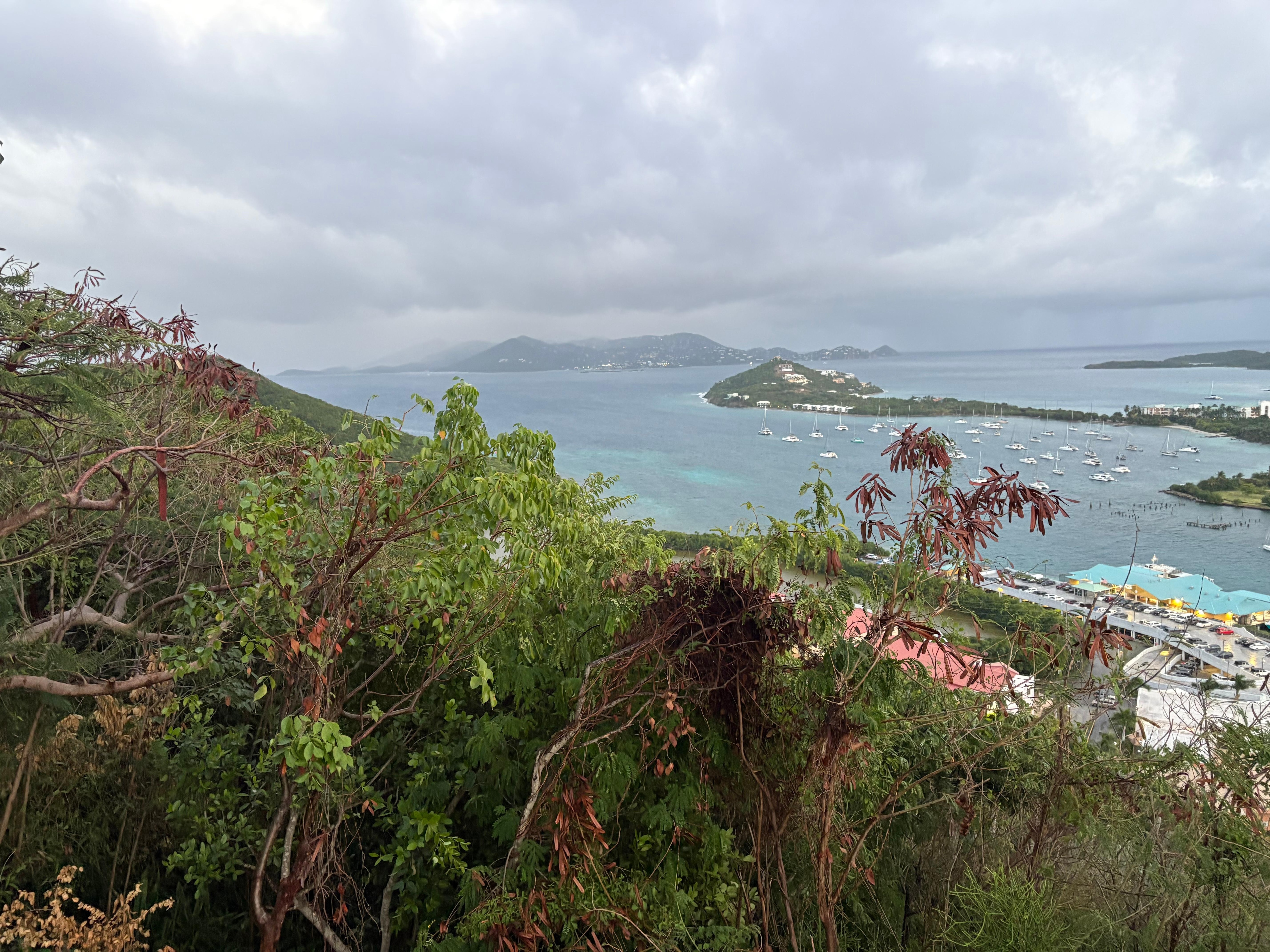 View out to the East