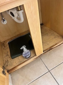 kitchen sink. Same problem in one other bathroom